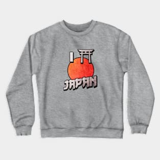 I LOVE JAPAN Crewneck Sweatshirt